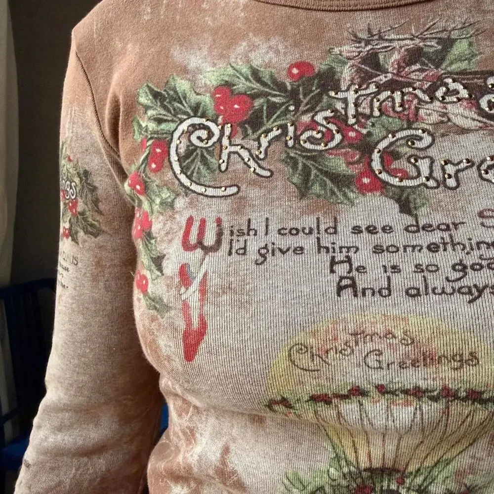 Vintage y2k old fashioned christmas angel - Picture 4 of 7